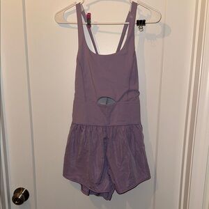 TCEC Lilac Scoop-Neck Active Romper